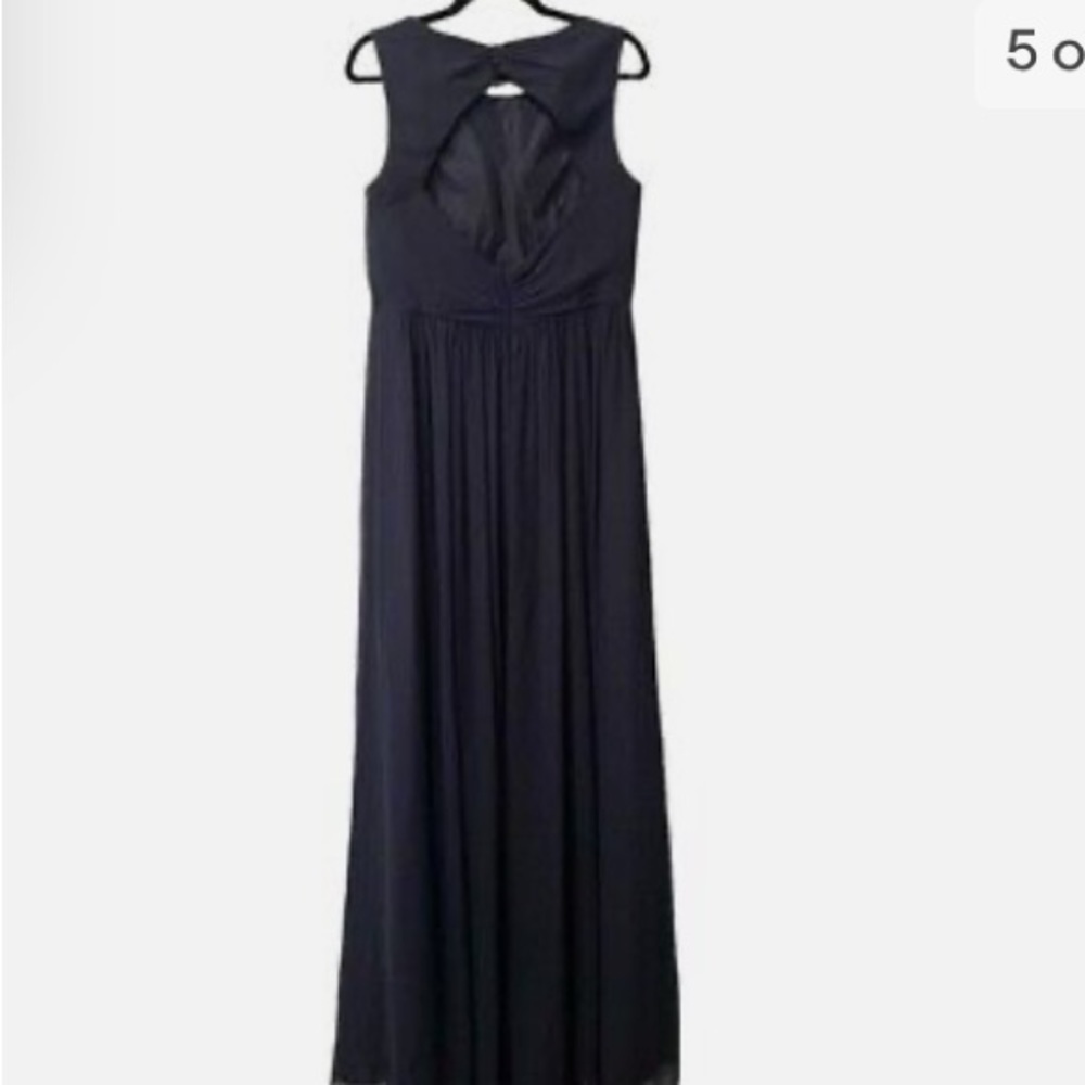 Jenny yoo collection navy blue maxi dress size 12